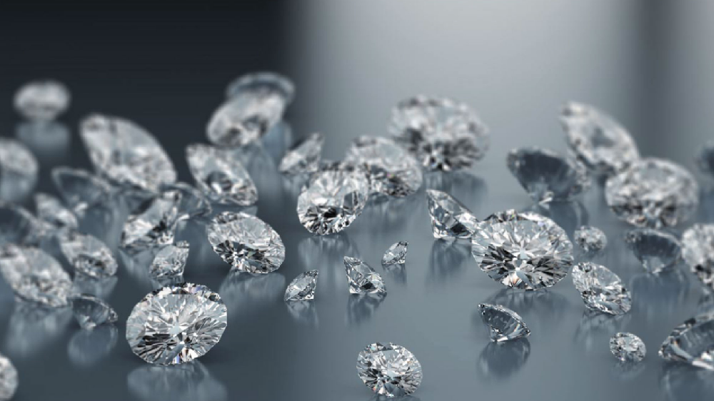 Diamond thô - Hình ảnh diamond thô tự nhiên chưa qua gia công